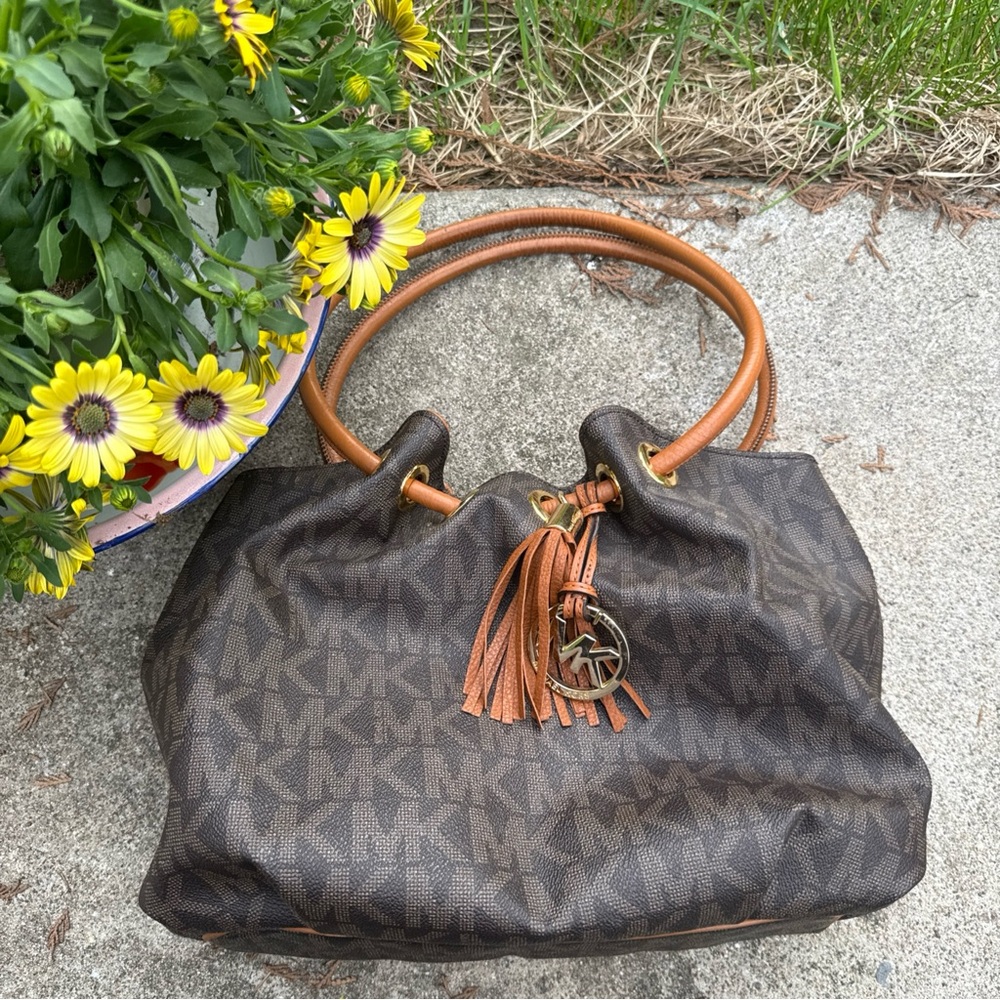 Michael Kors Brown Tote Bag